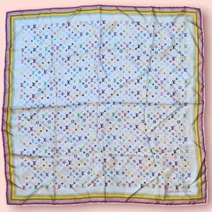 Authentic Louis Vuitton Silk Scarf LARGE
